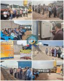 افتتاح کارگاه ماسه شویی و بتن آماده در شهرستان راور